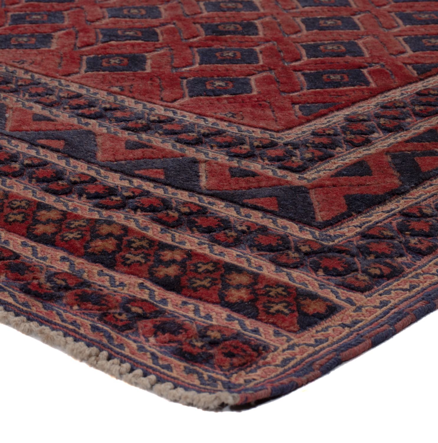 Kelim Rug - Oriental other shape  - 184 x 158 cm - dark red