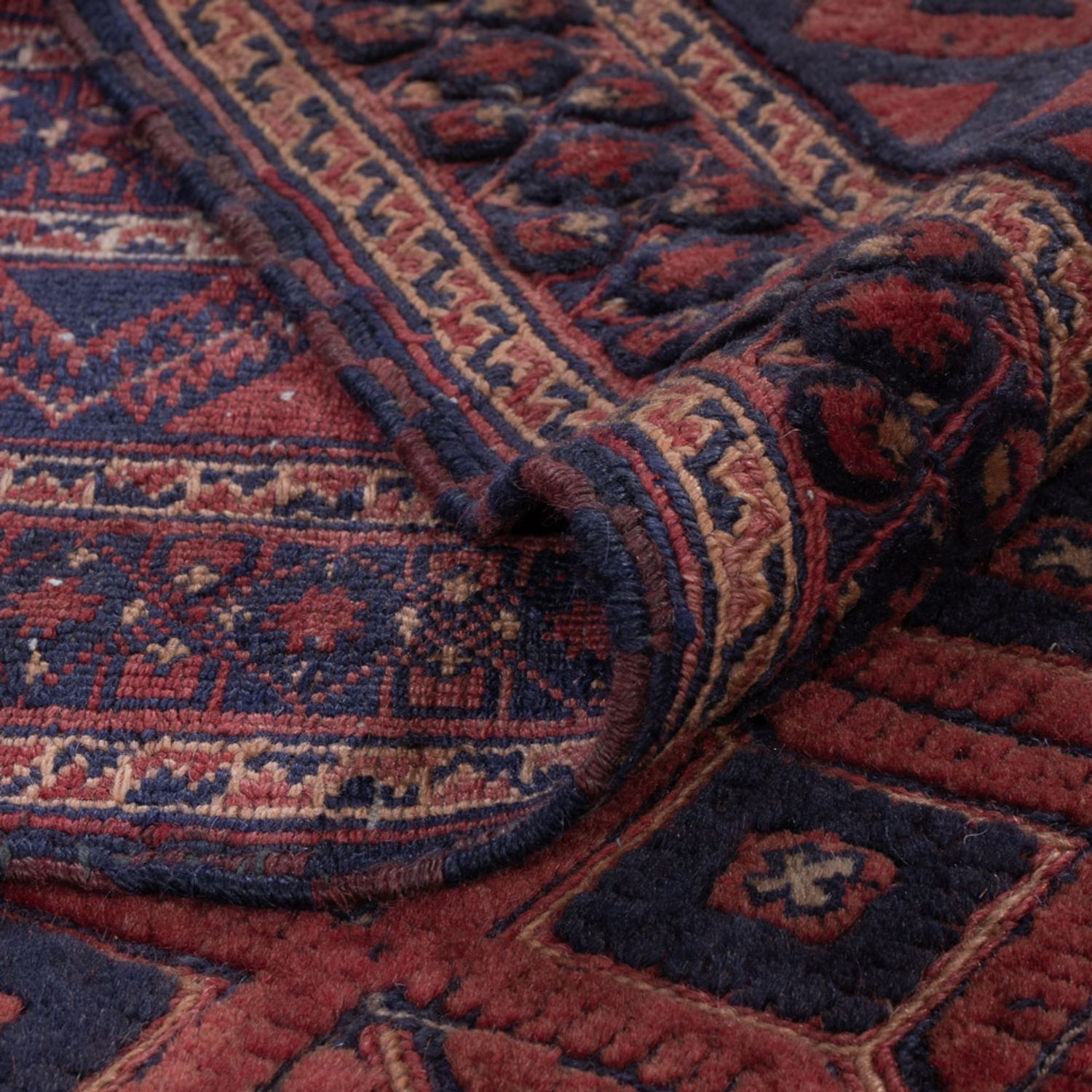 Kelim Rug - Oriental other shape  - 184 x 158 cm - dark red